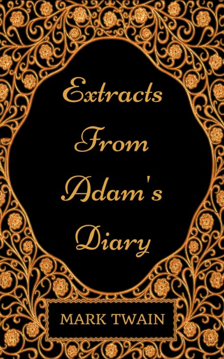 Cover for Extracts from Adam's Diary