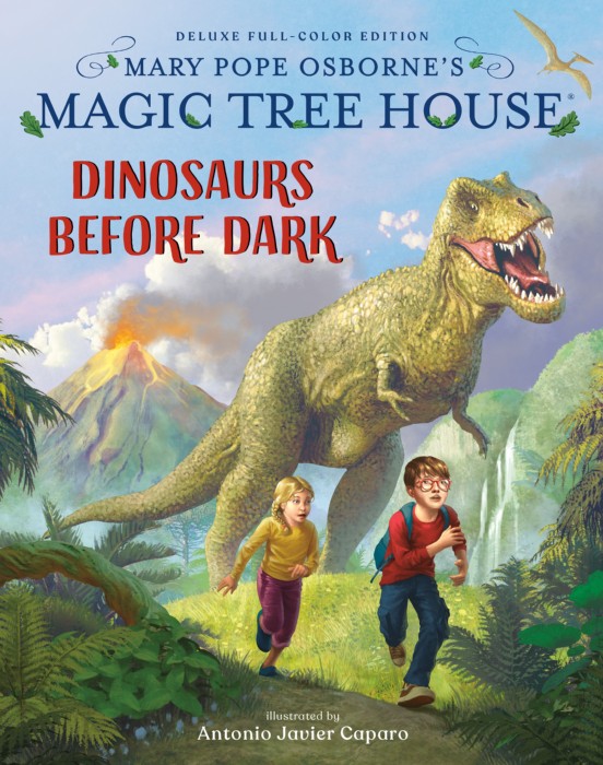 Cover for  Dinosaurs Before Dark