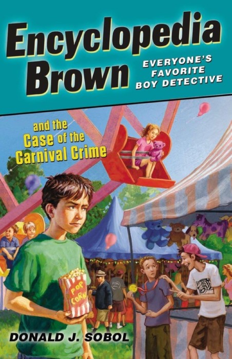 Cover for Encyclopedia Brown and the Case of the Carnival Crime