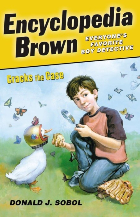 Cover for Encyclopedia Brown Cracks the Case