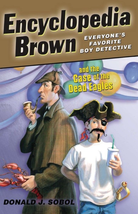 Cover for Encyclopedia Brown and the Case of the Dead Eagles