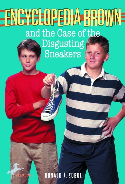 Cover for Encyclopedia Brown and the Case of the Disgusting Sneakers