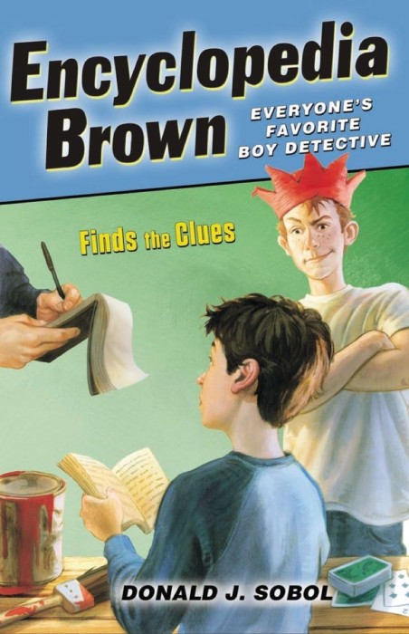 Cover for Encyclopedia Brown Finds the Clues