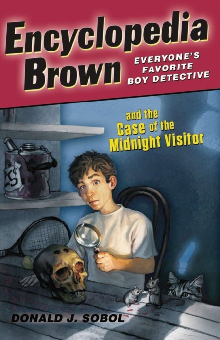 Cover for Encyclopedia Brown and the Case of the Midnight Visitor