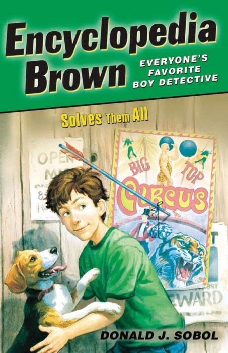 Cover for Encyclopedia Brown Solves Them All