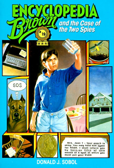 Cover for Encyclopedia Brown and the Case of the Two Spies